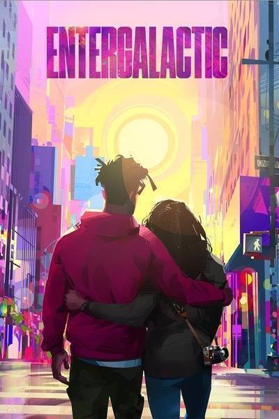 Entergalactic Hindi Dubbed Movie Poster (2022)