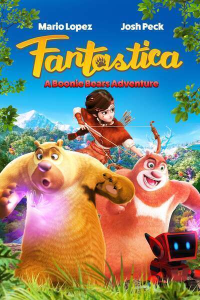 Boonie Bears: Entangled Worlds Hindi Dubbed Movie Poster (2017)