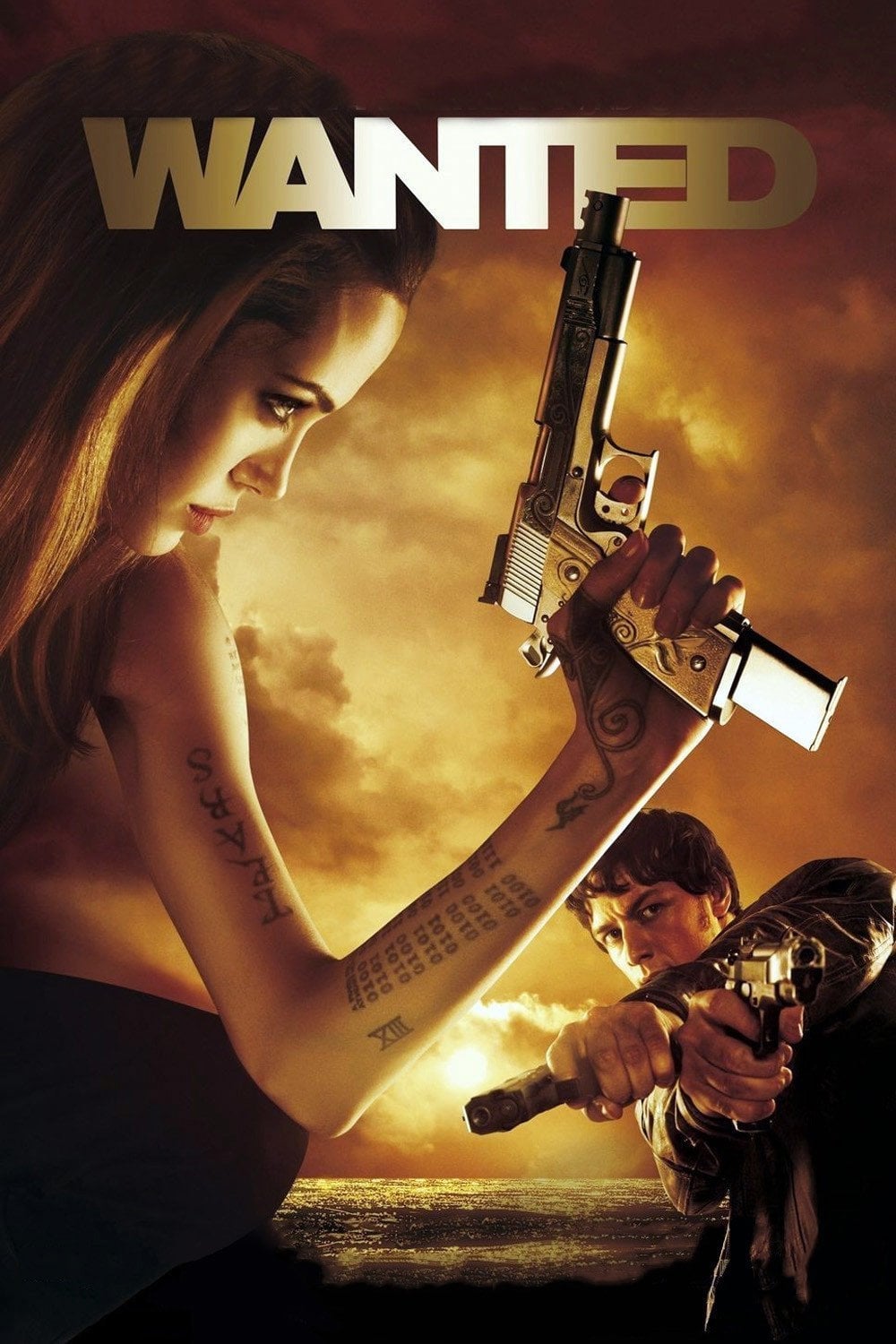 Wanted Hindi Dubbed Movie Poster (2008)