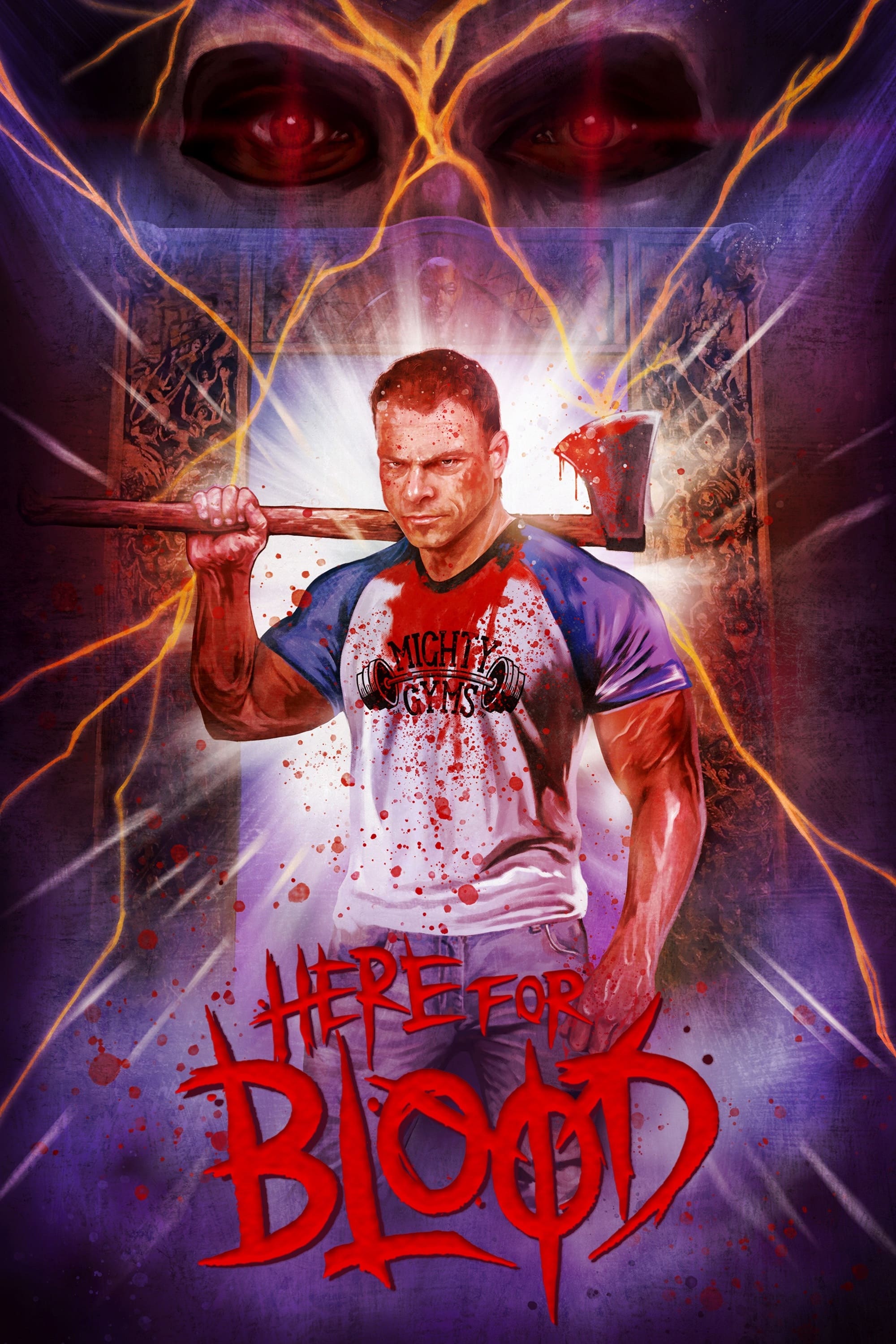 Here for Blood Hindi Dubbed Movie Poster (2022)