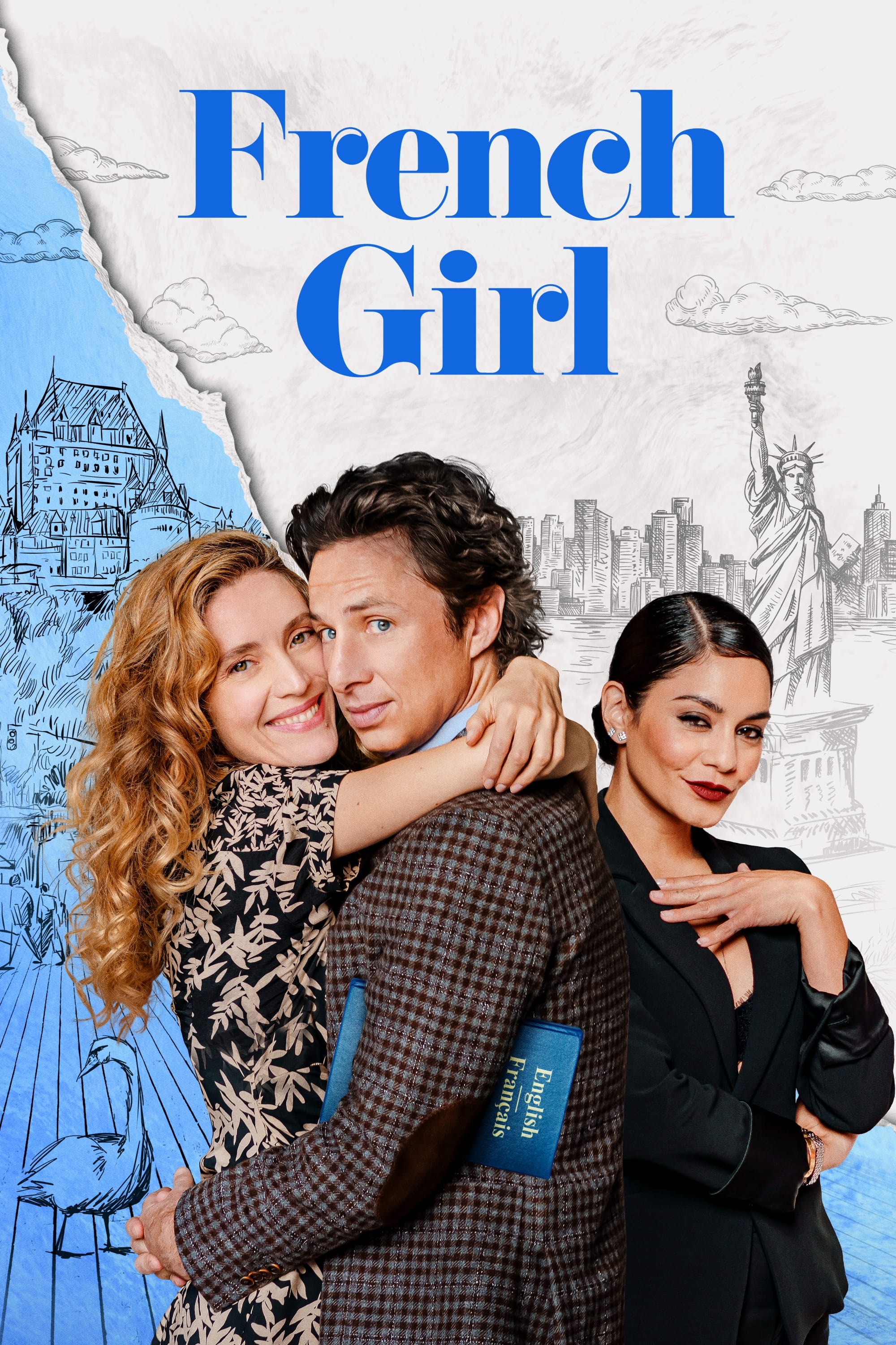 French Girl Hindi Dubbed Movie Poster (2024)