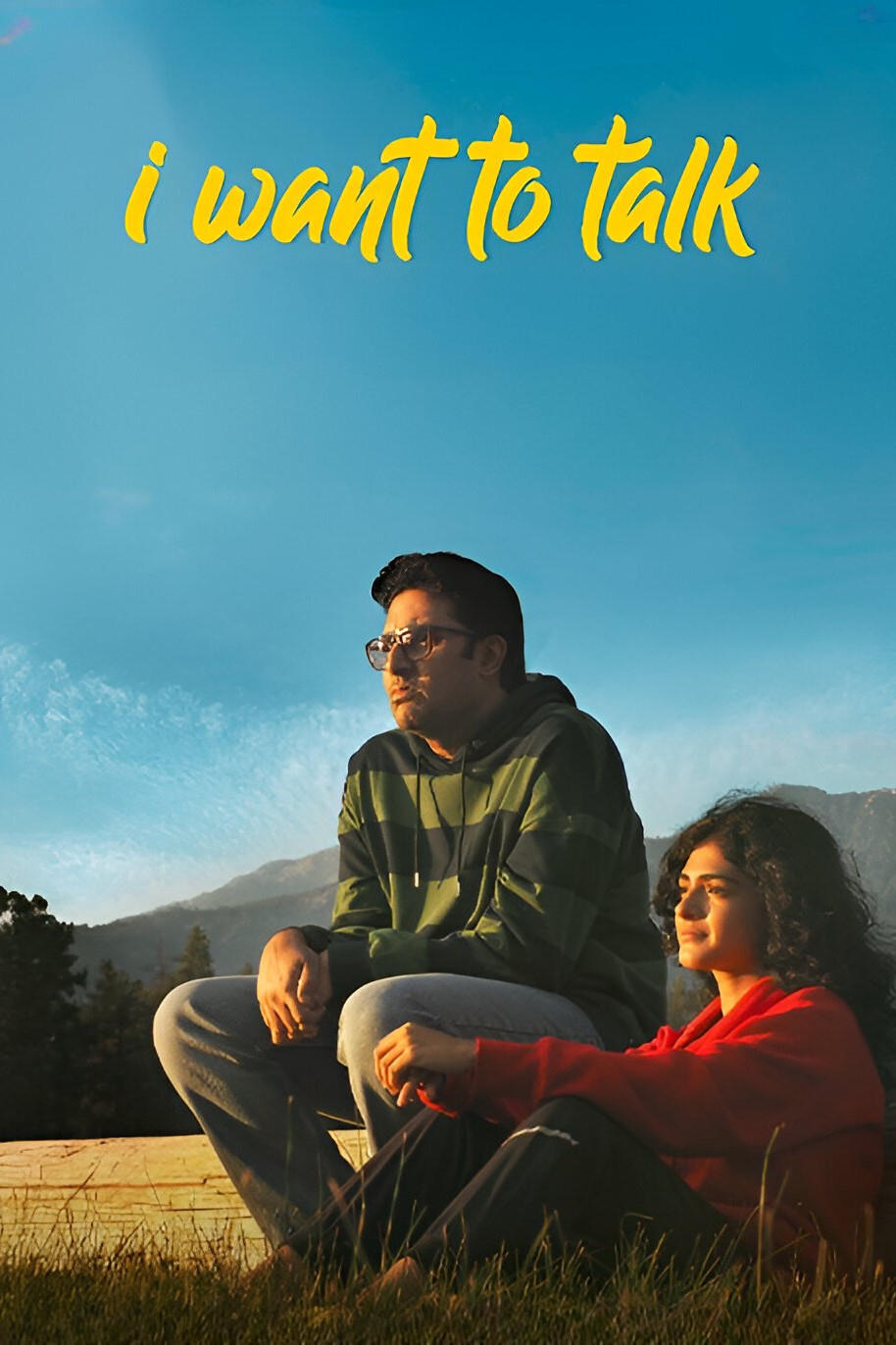 I Want To Talk Hindi Dubbed Movie Poster (2024)